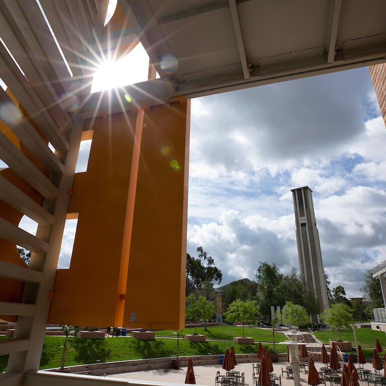 Belltower from the HUB